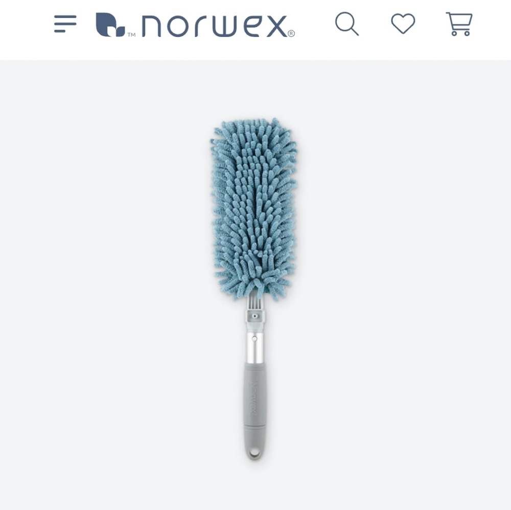 Norwex Blue EnviroWand with Two-Sided Sleeve - Picture 1 of 3